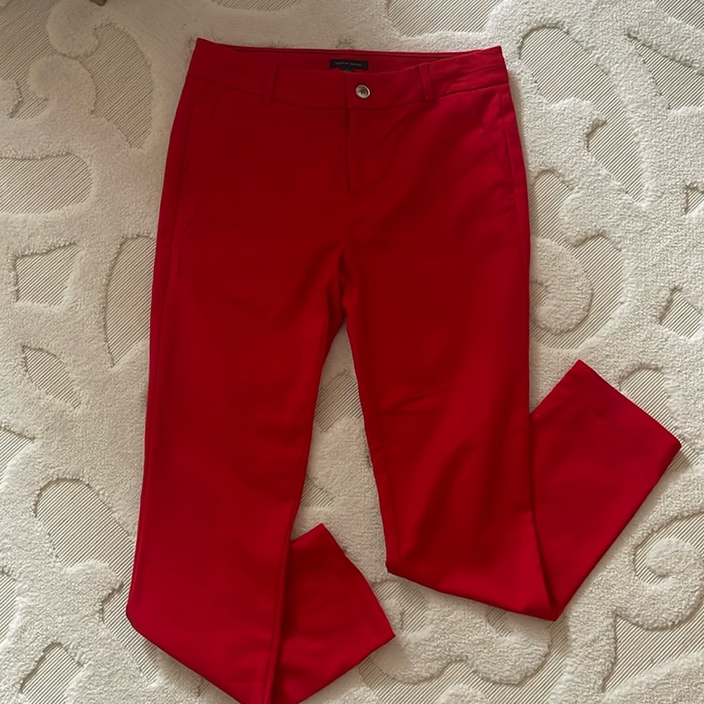 Tommy Hilfiger mid-rise stretch skinny leg work pant